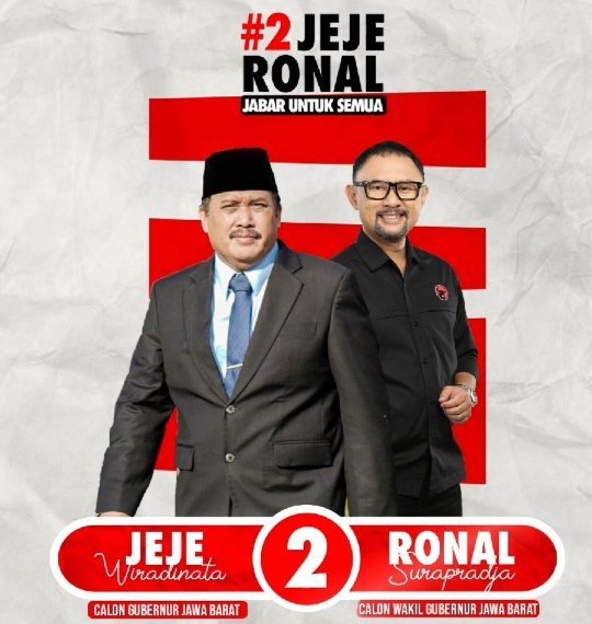 Jeje Ronal Maju Untuk Memenangkan Pilkada